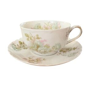 Antique Haviland & Co Limoges The Bretagne tea cup and saucer